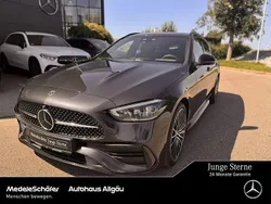Grau Gebraucht 2024 Mercedes C220 AMG Limousine | 40.840 € (Etwas zu teuer)