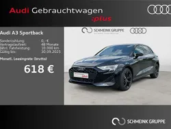 Mythosschwarz metallic Gebraucht 2025 Audi A3 Sportback e-tron Ambiente Limousine | 47.680 €