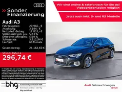 Mythosschwarz metallic Gebraucht 2021 Audi A3 Ambiente Limousine | 20.960 € (Fairer Preis)
