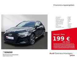 Brillantschwarz Gebraucht 2022 Audi A3 Sportback e-tron Ambiente Limousine | 24.880 € (Guter Preis)