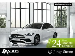 Polarweiss Gebraucht 2023 Mercedes C180 AMG Limousine | 38.224 € (Teuer)
