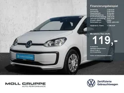 Weiß Gebraucht 2021 VW up! Move Kleinwagen | 11.350 € (Guter Preis)