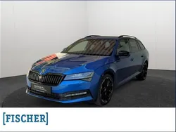 Blau Gebraucht 2021 Skoda Superb SportLine Kombi | 32.870 € (Fairer Preis)