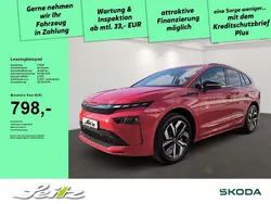 Rot Neu 2025 Skoda Enyaq iV SportLine SUV | 54.690 € (Etwas zu teuer)