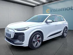 Weiß Gebraucht 2024 Audi Q6 e-tron S-Line SUV | 74.799 € (Teuer)