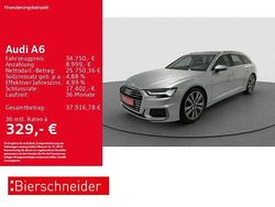 Silber Gebraucht 2022 Audi A6 S-Line Kombi | 34.750 € (Guter Preis)