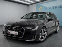 Schwarz Gebraucht 2024 Audi A6 S-Line Kombi | 54.099 €