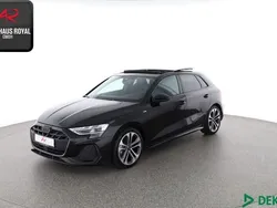 Schwarz Gebraucht 2025 Audi A3 Sportback S-Line Limousine | 41.880 € (Superpreis)