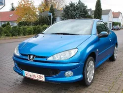 Blau Gebraucht 2004 Peugeot 206 CC Filou Cabrio | 750 € (Superpreis)