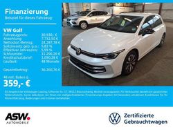 Oryxweiß perlmutteffekt Gebraucht 2025 VW Golf VIII Goal Limousine | 30.930 € (Guter Preis)