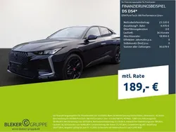 Perlaneraschwarz Gebraucht 2023 DS Automobiles DS4 Performance Line Plus Limousine | 30.490 € (Guter Preis)