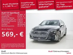Mythosschwarz metallic Gebraucht 2024 Audi S3 Ambiente Limousine | 46.889 € (Fairer Preis)
