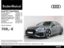 Grau Gebraucht 2024 Audi RS5 Sportback Competition Limousine | 73.450 € (Superpreis)