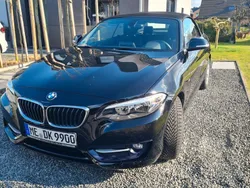 Schwarz Gebraucht 2015 BMW 220 Sport Line Cabrio | 18.999 € (Fairer Preis)
