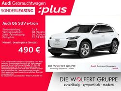Gletscherweiß metallic Gebraucht 2025 Audi Q6 e-tron Ambiente SUV | 52.460 €
