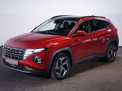 Red metallic Gebraucht 2021 Hyundai Tucson Trend SUV | 25.499 € (Guter Preis)