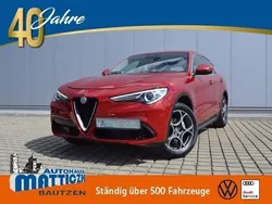 Rosso competizione perleffekt (metallic) Gebraucht 2017 Alfa Romeo Stelvio Super SUV | 22.789 € (Etwas zu teuer)