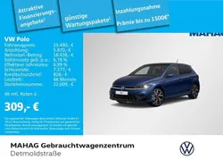 Blau Gebraucht 2023 VW Polo R-line Limousine | 23.480 € (Fairer Preis)