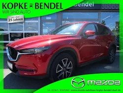 Soul red crystal metallic Gebraucht 2018 Mazda CX-5 Sports-Line SUV | 23.920 € (Teuer)