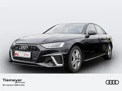Mythosschwarz metallic Gebraucht 2024 Audi A4 S-Line Limousine | 38.780 € (Superpreis)