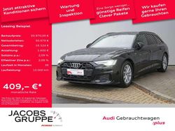 Mythosschwarz metallic Gebraucht 2025 Audi A6 S-Line Kombi | 50.970 € (Guter Preis)
