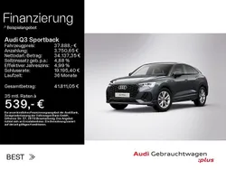 Grau Gebraucht 2022 Audi Q3 Sportback S-Line SUV | 37.888 € (Etwas zu teuer)