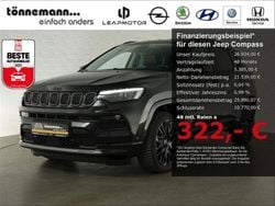 Schwarz Gebraucht 2023 Jeep Compass SUV | 26.924 € (Guter Preis)