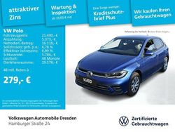 Blau Gebraucht 2023 VW Polo IQ Drive Kleinwagen | 21.490 € (Fairer Preis)