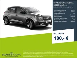 Dolomitgrau Neu 2025 Dacia Sandero Journey Kleinwagen | 20.620 € (Fairer Preis)