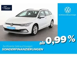 Pure white Gebraucht 2022 VW Golf VIII Life Kombi | 20.440 € (Guter Preis)