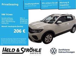 Grau (ascotgrau) Gebraucht 2024 VW T-Cross Life SUV | 20.971 € (Fairer Preis)