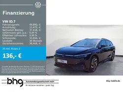 Grenadillschwarz metallic Gebraucht 2024 VW ID.7 Pro Limousine | 49.490 € (Guter Preis)