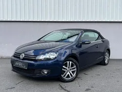 Blau Gebraucht 2012 VW Golf Cabriolet Cabrio | 5.490 € (Fairer Preis)