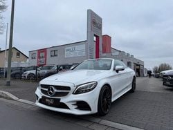 Weiß Gebraucht 2021 Mercedes C180 AMG line Cabrio | 27.950 € (Guter Preis)