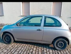 Silber Gebraucht 2003 Nissan Micra Visia Kleinwagen | 1.500 € (Guter Preis)