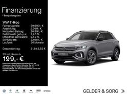 Indiumgrau metallic Gebraucht 2025 VW T-Roc R-line SUV | 29.490 € (Fairer Preis)