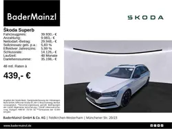 Weiß Gebraucht 2023 Skoda Superb SportLine Kombi | 39.930 € (Fairer Preis)