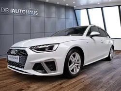 Weiß Gebraucht 2023 Audi A4 S-Line Kombi | 29.730 € (Superpreis)