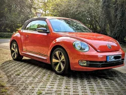 Orange Gebraucht 2015 VW Beetle CLUB Cabrio | 16.000 € (Fairer Preis)