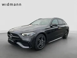 Metalliclack graphitgrau Gebraucht 2024 Mercedes C200 Night Kombi | 45.580 €