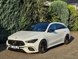 Weiß Gebraucht 2020 Mercedes CLA45 AMG Shooting Brake AMG Kombi | 45.800 € (Fairer Preis)