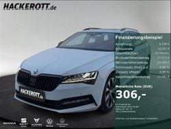 Weiss Gebraucht 2021 Skoda Superb SportLine Kombi | 26.480 € (Guter Preis)