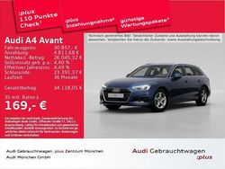 Navarrablau metallic Gebraucht 2024 Audi A4 Basis Kombi | 30.857 € (Fairer Preis)