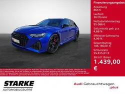 Blau Gebraucht 2022 Audi RS6 Sport Kombi | 95.950 € (Etwas zu teuer)
