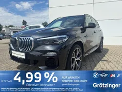 Schwarz Gebraucht 2019 BMW X5 M Sport SUV | 48.680 € (Teuer)