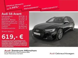 Mythosschwarz metallic Gebraucht 2022 Audi S6 Sport Kombi | 55.886 € (Guter Preis)