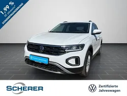 Pure white Gebraucht 2024 VW T-Roc Life SUV | 22.200 € (Guter Preis)