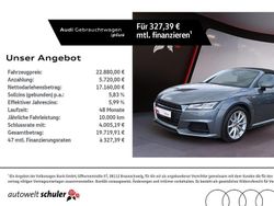 Monsungrau metallic Gebraucht 2018 Audi TT Roadster Design Cabrio | 22.880 € (Superpreis)