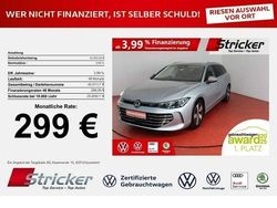 Oyster silver metallic Gebraucht 2025 VW Passat Elegance Kombi | 34.749 € (Guter Preis)