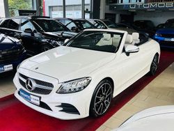 Weiß Gebraucht 2021 Mercedes C220 AMG line Cabrio | 31.999 € (Fairer Preis)